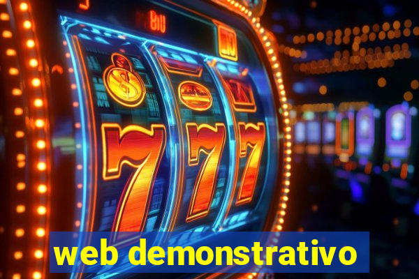 web demonstrativo